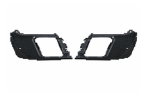 Range Rover Evoque 2012-2018 Modanatura copri terminali di scarico del paraurti posteriore nera Dynamic foto 1