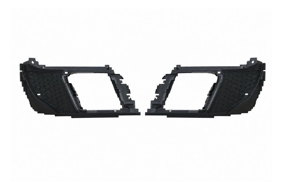 Range Rover Evoque 2012-2018 Modanatura copri terminali di scarico del paraurti posteriore nera Dynamic Image