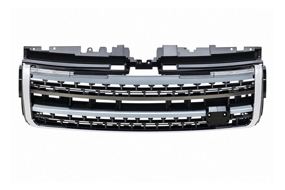 Range Rover Evoque 2012-2018 Griglia radiatore nera con inserti argento (2016) Image