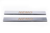 Citroen Nemo 2007-2017 Coprisoglia Carmos V1 (2 pz, Acciaio Inox) foto 2