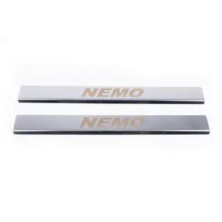 Coprisoglia Carmos V1 (2 pz, Acciaio Inox) Citroen Nemo 2007-2017 foto 2