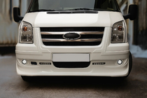 Ford Transit 2000–2014 Cover griglia cromate (2 pz, acciaio inox) OmsaLine - Acciaio Inox Italiano foto 3