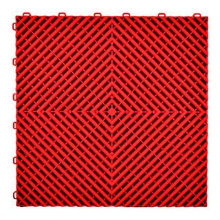 Piastrella modulare P/P (40x40x1.8 cm, rossa)