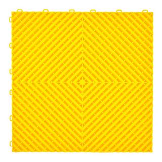 Piastrella modulare P/P (40×40×1,8 cm, gialla)