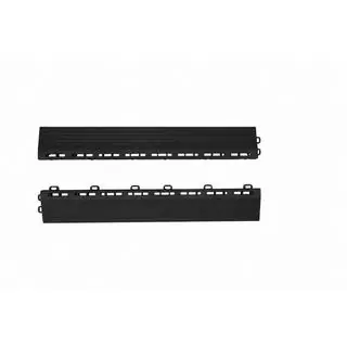Cornice per griglia mesh P/P (40x6x1,8 cm, nera)