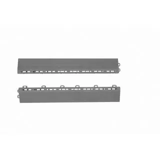 Rampa di montaggio per elemento griglia P/P (40x6x1.8 cm, grigia)