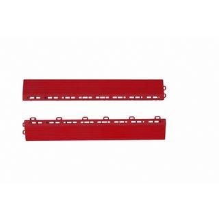 Barra di montaggio per rete griglia P/P (40x6x1,8 cm, rossa)