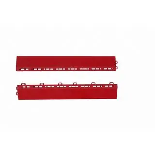 Barra di montaggio per rete griglia P/P (40x6x1,8 cm, rossa)