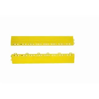 Profilo di montaggio per griglia a rete P/P (40x6x1,8 cm, giallo)