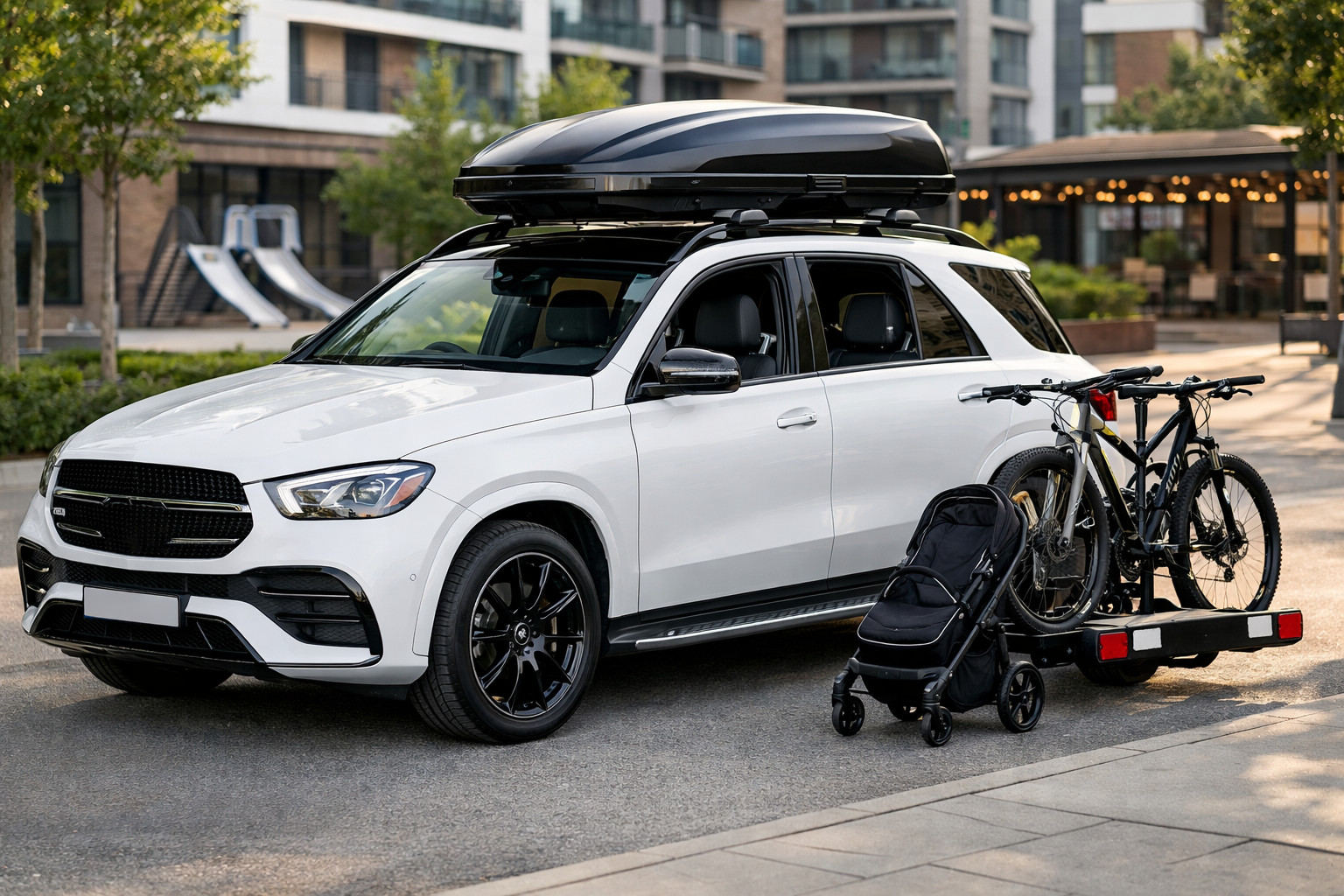 Upgrade iniziale per Mercedes GLE W167, per città e famiglia