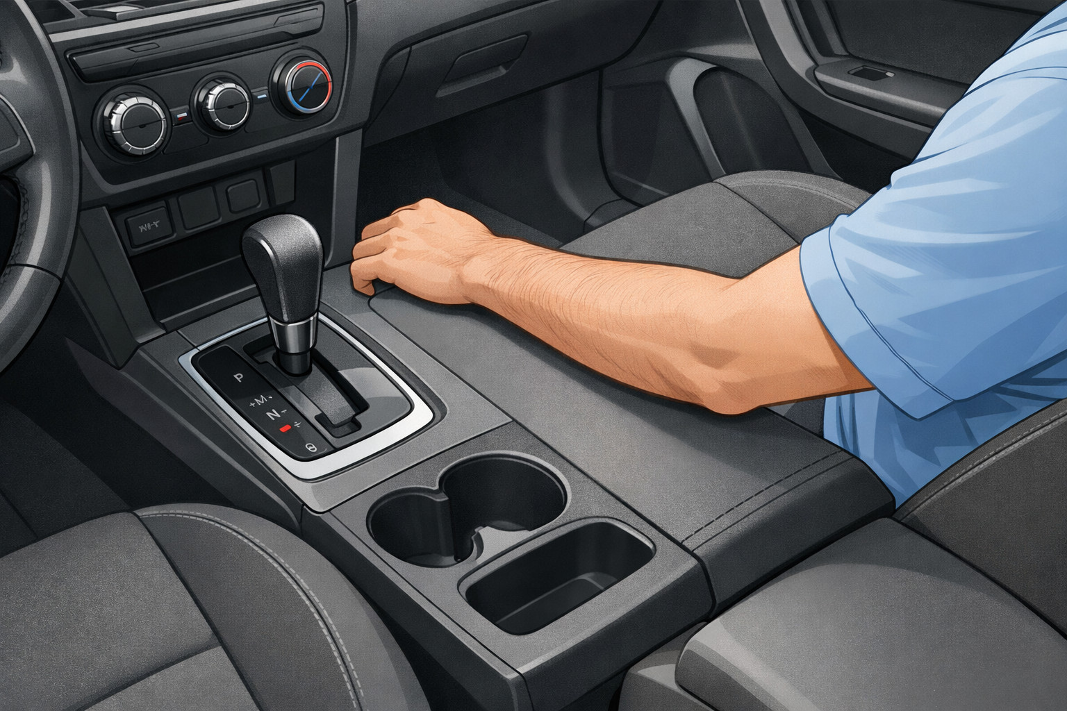 Cosa fare se in auto manca un comodo bracciolo destro