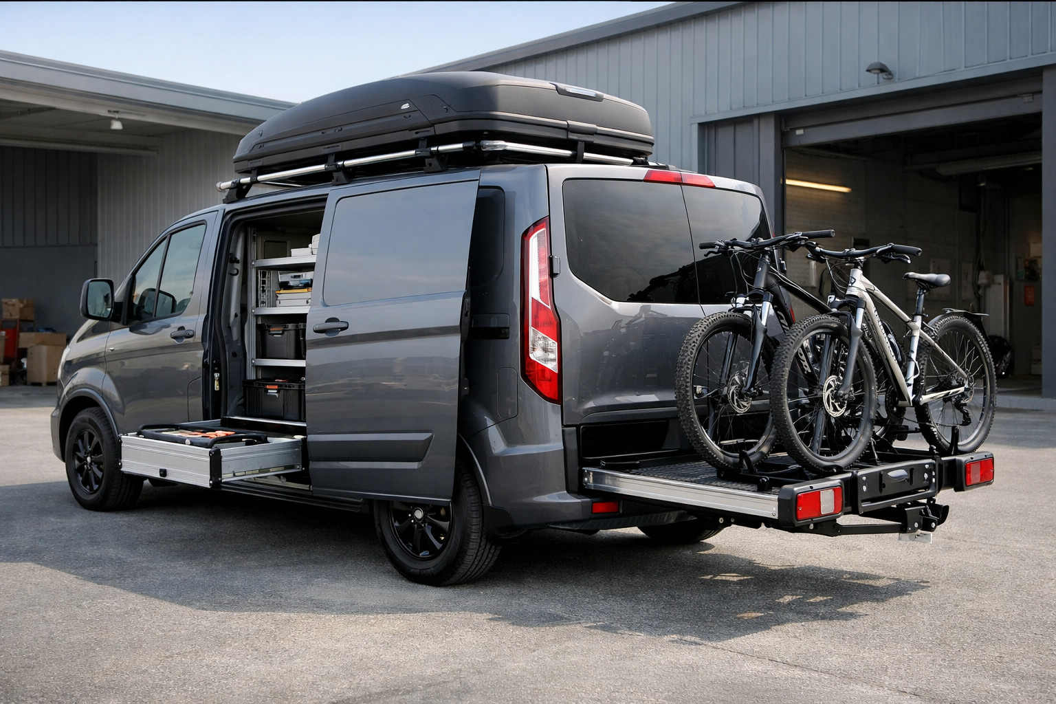 Upgrade iniziale per Ford Custom: business e carico