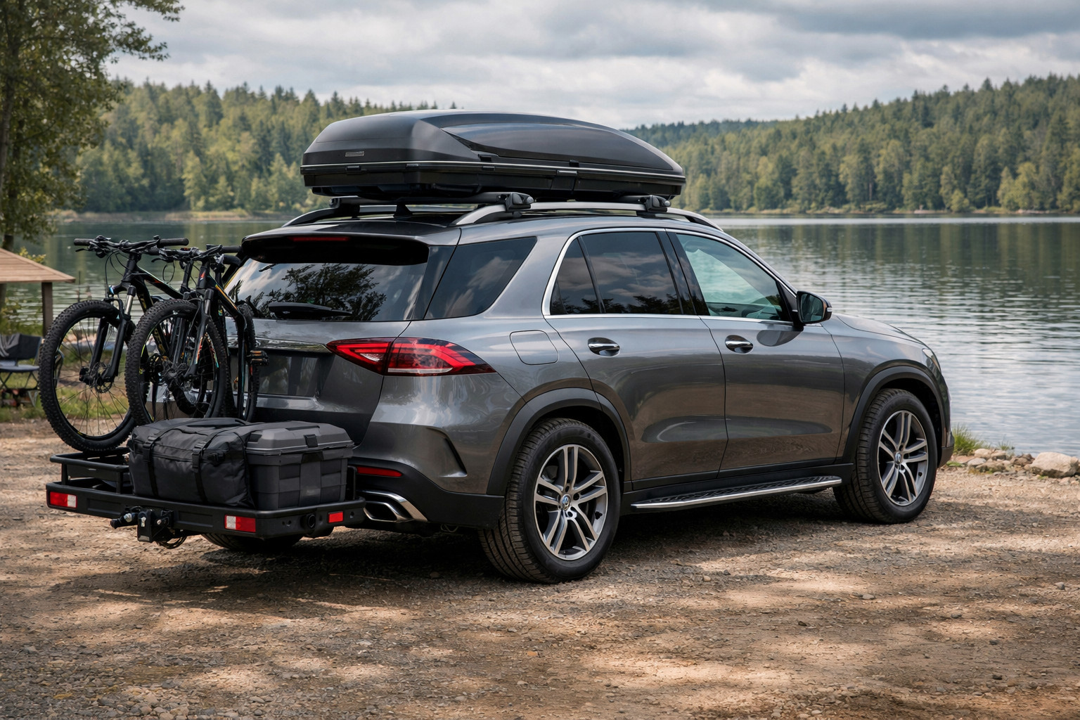 Cosa montare su Mercedes GLE W167 per viaggi in famiglia e carico sul tetto