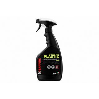 Detergente e polish per plastiche 710 ml SAPFIRE Plastic Cleaner & Polish - limone SONAX