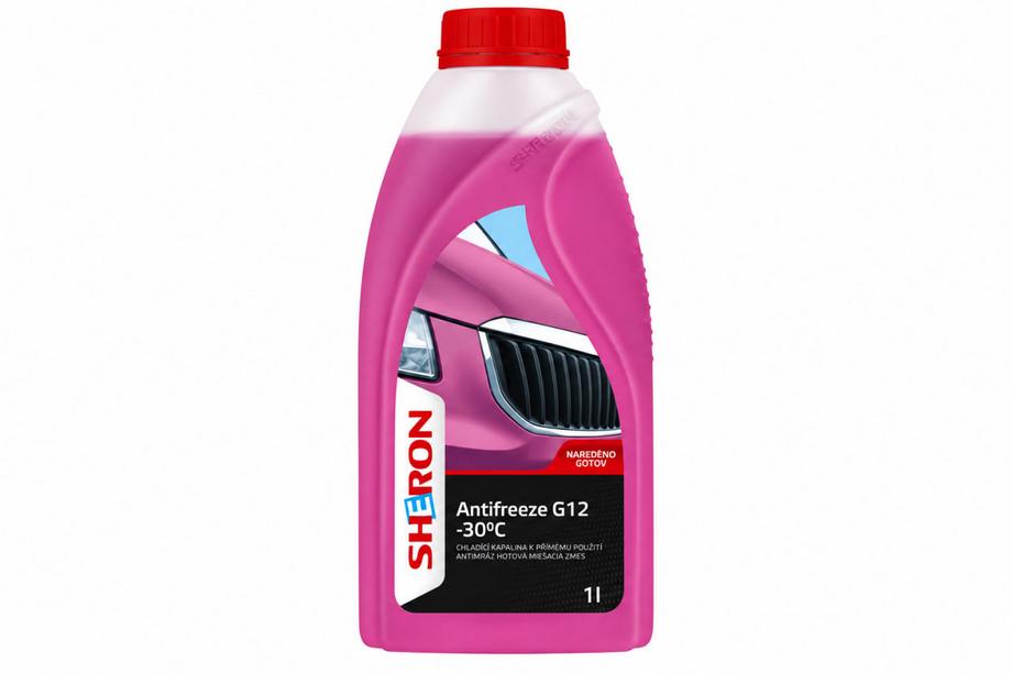 Antigelo refrigerante G12 -30 °C rosa 1 L SHERON Image
