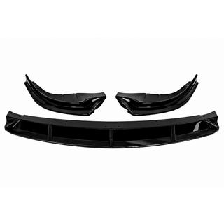 Lip spoiler anteriore DPT (Per Base, F10, 2010-2016, nero lucido) foto 2
