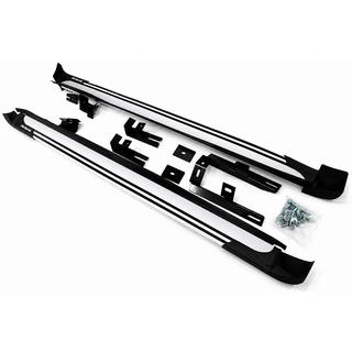 Pedane laterali OEM V4 Silver (2016-2018, 2 pz, alluminio) foto 3
