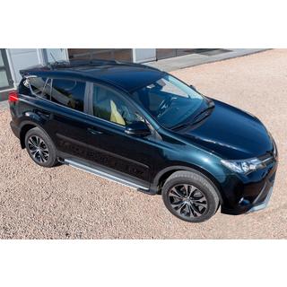 Pedane laterali OEM V4 Silver (2016-2018, 2 pz, alluminio) foto 2