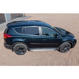 Pedane laterali OEM V4 Silver (2016-2018, 2 pz, alluminio) foto 4