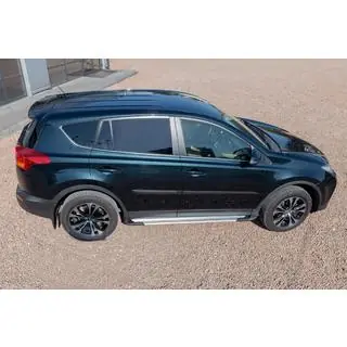 Pedane laterali OEM V4 Silver (2016-2018, 2 pz, alluminio) foto 4
