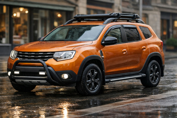 Upgrade iniziale Renault Duster 2018–2024: città e fango