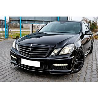 Lip spoiler anteriore DPT (per E63 AMG, 2009-2012, nero lucido) Mercedes E-class W212 2009-2016 foto 1