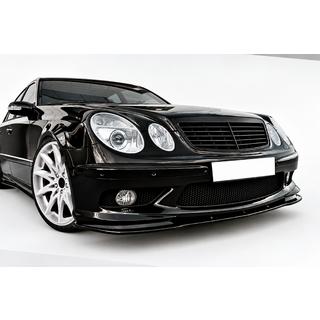 Splitter anteriore DPT (per AMG, 2002-2006, nero lucido) Mercedes E-class W211 2002-2009