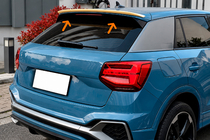 Audi Q2 2016- Spoiler DPT (2016-2020, nero lucido) foto 1