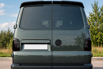 Volkswagen T5 Multivan 2003–2010 Spoiler DPT (porte a battente, nero lucido) foto 1