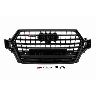 Griglia anteriore stile SQ7 (2015-2019, nera) Audi Q7 2015–2026
