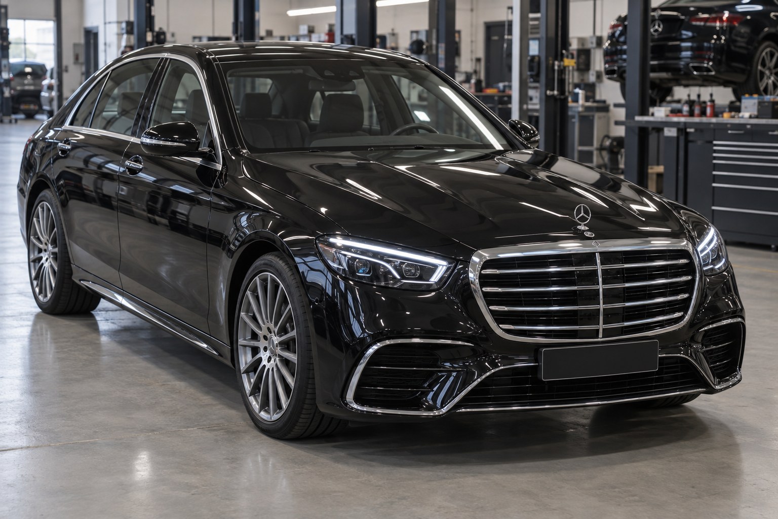 Mercedes S-Class W222 in stile W223: cosa si può montare davvero