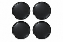 Coprimozzi neri per cerchi (56×52 mm, set da 4) foto 1