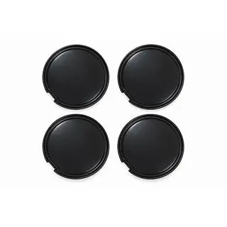 Coprimozzi neri per cerchi (56×52 mm, set da 4) foto 1