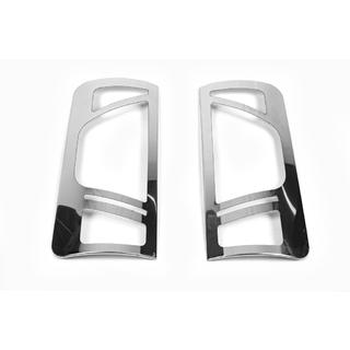 Coperture Cromate per Fanali Posteriori Variante N.2 (2 pz, Acciaio Inox) foto 3