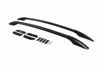 Isuzu D-Max 2011-2019 Barre longitudinali sul tetto nere foto 2