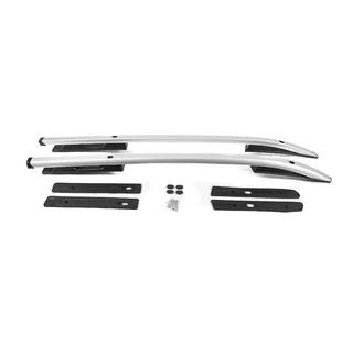 Longheroni tetto OEM grigi (alluminio, fissaggio a bulloni) Fiat Fullback 2016- foto 1