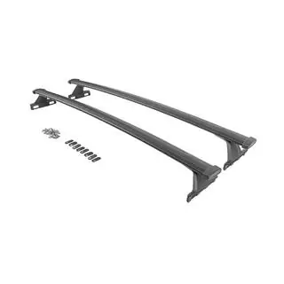 Barre portatutto trasversali nere per rail integrati OEM (Alluminio) foto 2