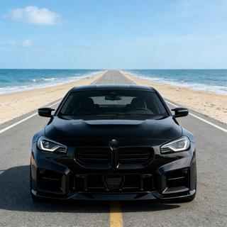Lama lip anteriore Lip V3 (per G87, carbonio) BMW 2 Series G42 2021- foto 2