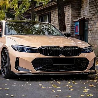 Lama spoiler anteriore paraurti Lip V5 (per M-Sport 2022+, carbonio) BMW 3 Series G20/G21 2018- foto 1