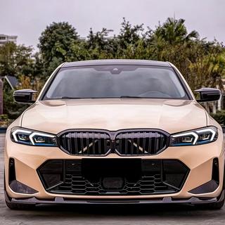 Lama spoiler anteriore paraurti Lip V5 (per M-Sport 2022+, carbonio) BMW 3 Series G20/G21 2018- foto 2