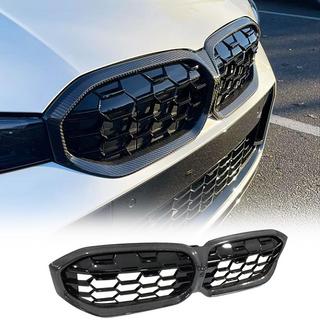 Griglie doppio rene Diamond Carbon (2022+) BMW 3 Series G20/G21 2018- foto 1