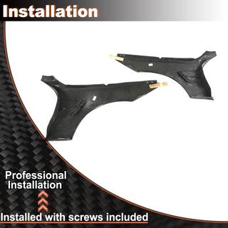 Parafanghi (Carbonio) BMW 4 Series F32/F33/F36 2012-2020 foto 4