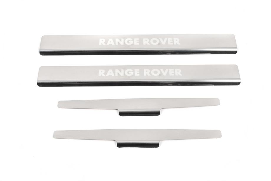 Range Rover IV L405 2013-2021 Battitacco Natanika Premium (4 pz, acciaio inox) Image