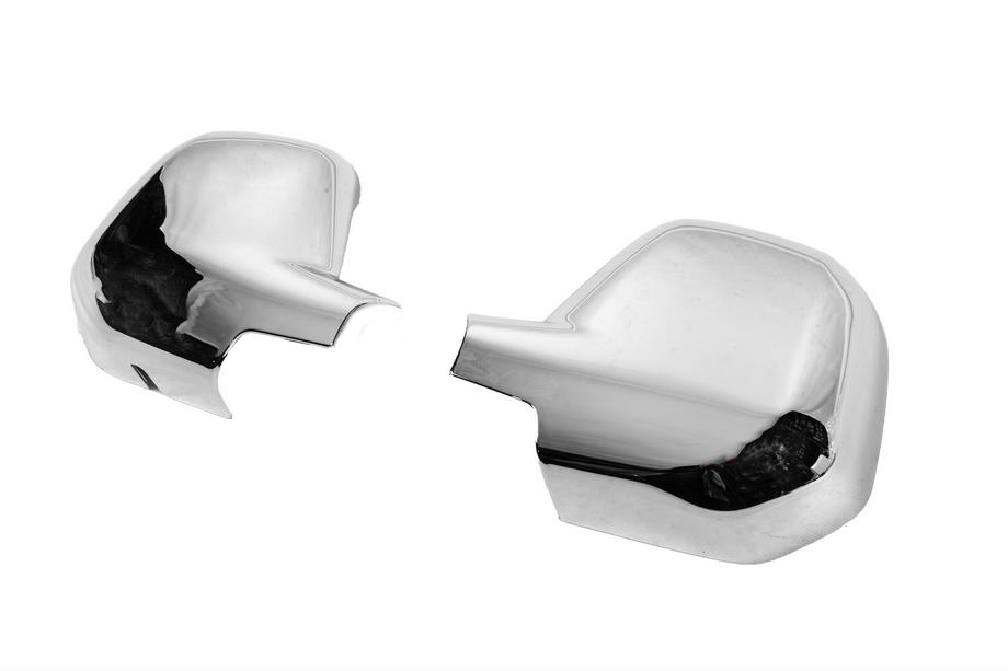 Peugeot Partner Tepee 2008-2018 Coperture Specchietti (2 pz, Acciaio Inox) Foto 2