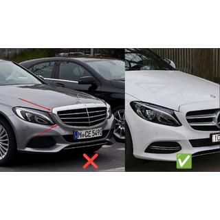 Griglia anteriore AMG Black (per Avantgarde/AMG-Line/C43 AMG) foto 2