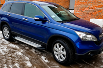 Honda CRV 2007-2011 Pedane Laterali Allmond Grey (2 pz, Alluminio) foto 1