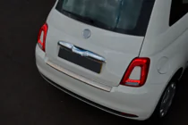 Fiat 500/500L 2013-2022 Protezione paraurti posteriore 3D/Cabrio (OmsaLine, acciaio inox) foto 4