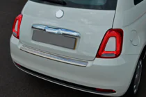 Fiat 500/500L 2013-2022 Protezione paraurti posteriore 3D/Cabrio (OmsaLine, acciaio inox) foto 1