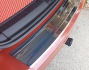Fiat Freemont 2011-2016 Protezione Paraurti Posteriore Carmos Acciaio Inox foto 2