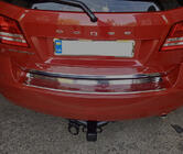Fiat Freemont 2011-2016 Protezione Paraurti Posteriore Carmos Acciaio Inox foto 1